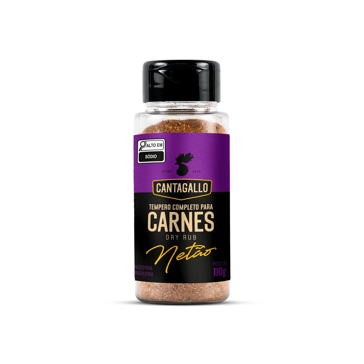 Dry Rub Para Carnes Vermelhas CantaGallo by Netão 110g