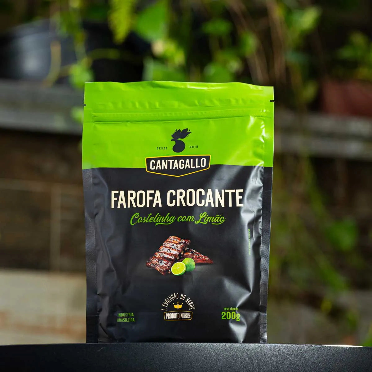 Farofa Crocante Costelinha com Limão CantaGallo 200g