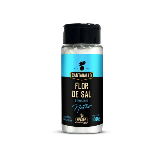 Flor De Sal De Mossoró CantaGallo 100g Netão