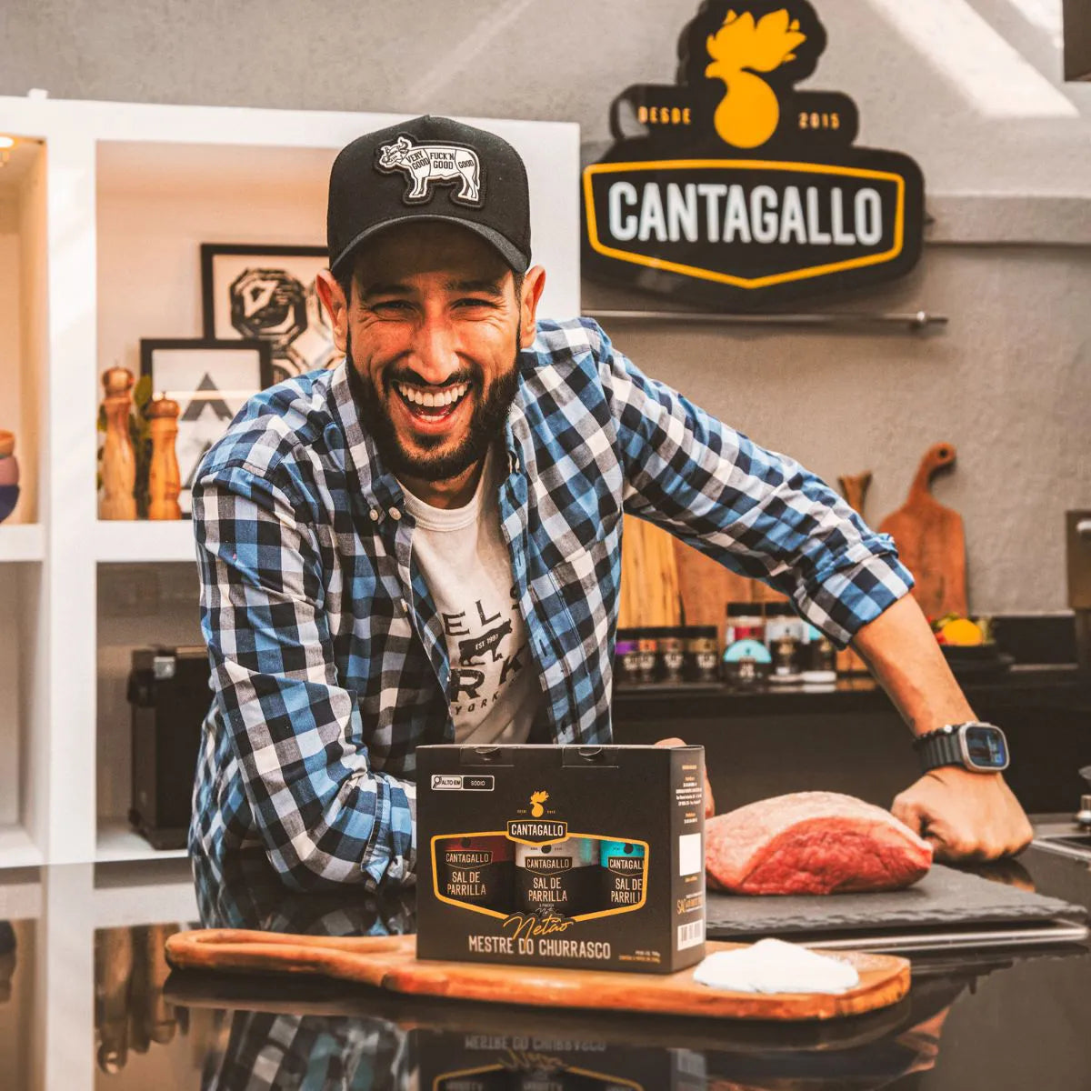 Kit Mestre do Churrasco CantaGallo by Netão