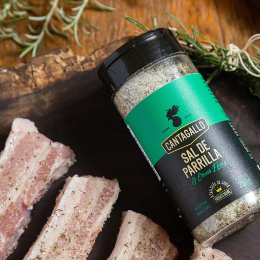 Sal de Parrilla e Ervas Finas CantaGallo 250g
