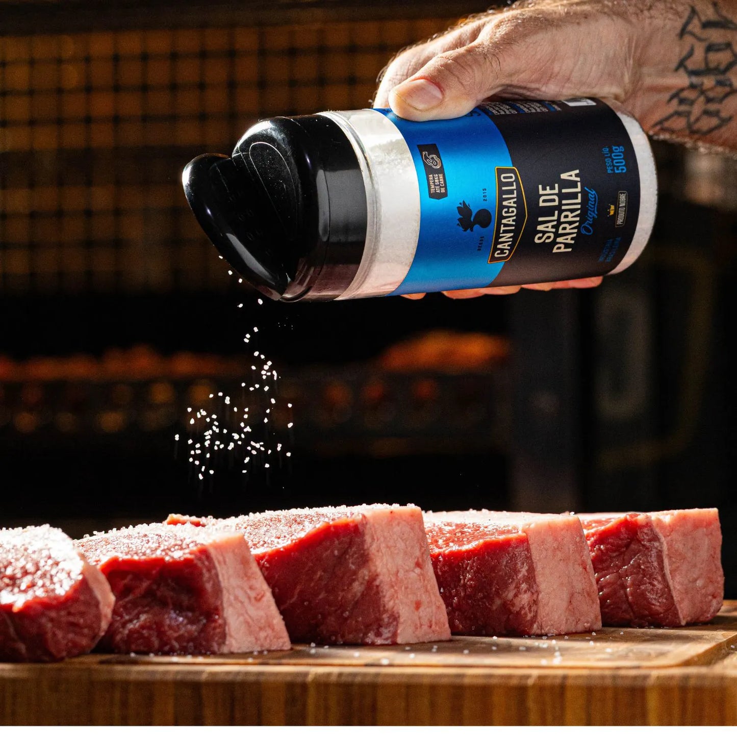 Sal de Parrilla Original CantaGallo 500G - Pote