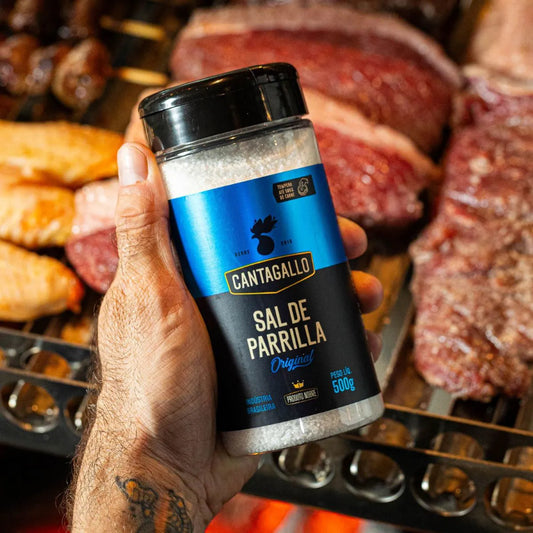 Sal de Parrilla Original CantaGallo 500G - Pote
