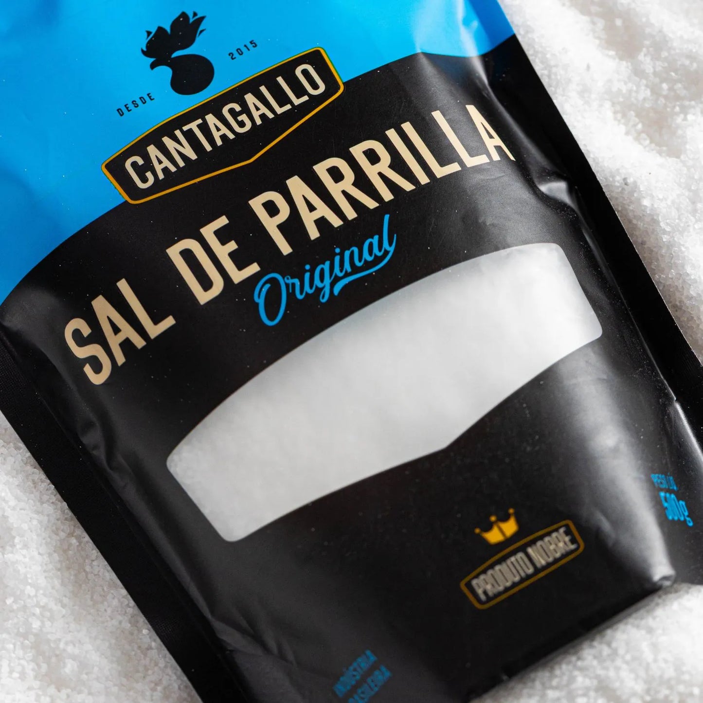 Sal de Parrilla Original CantaGallo 500G - Refil Econômico
