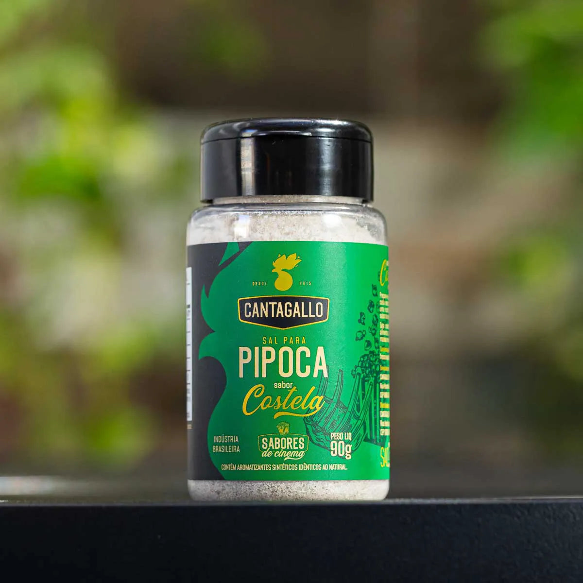 Sal para Pipoca Sabor Costela CantaGallo 90g