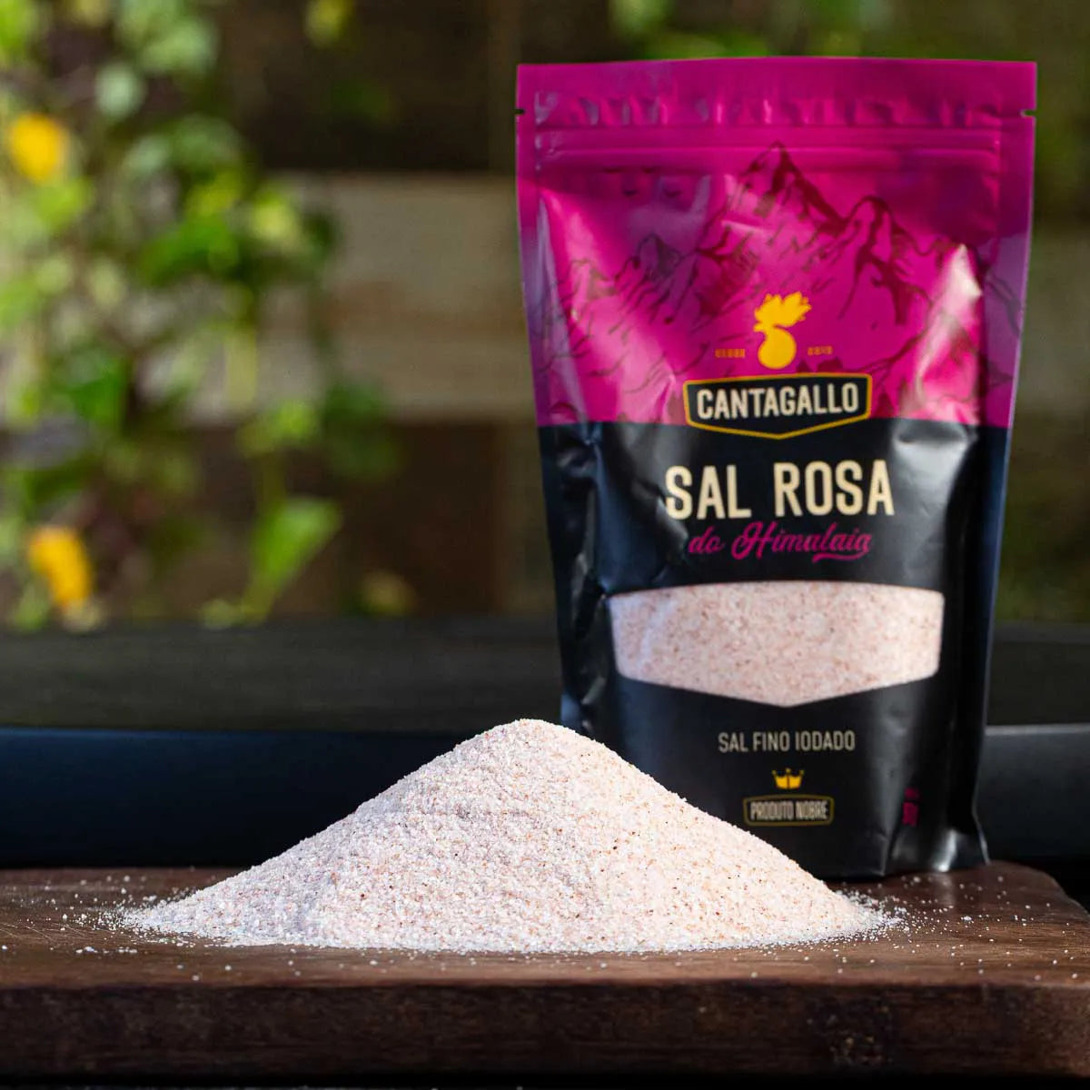 Sal Rosa do Himalaia Fino CantaGallo 500g