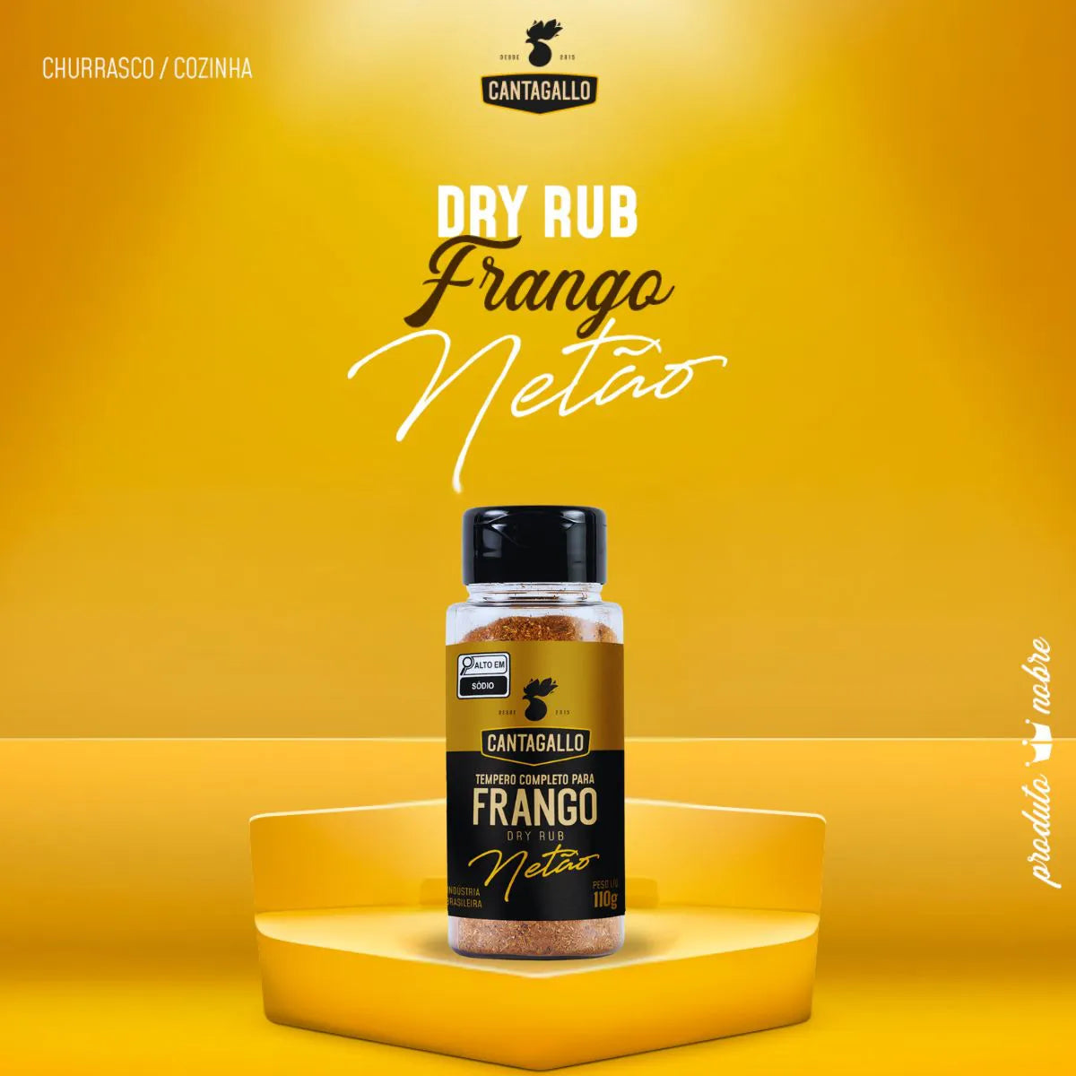 Dry Rub Para Frango CantaGallo by Netão 110g