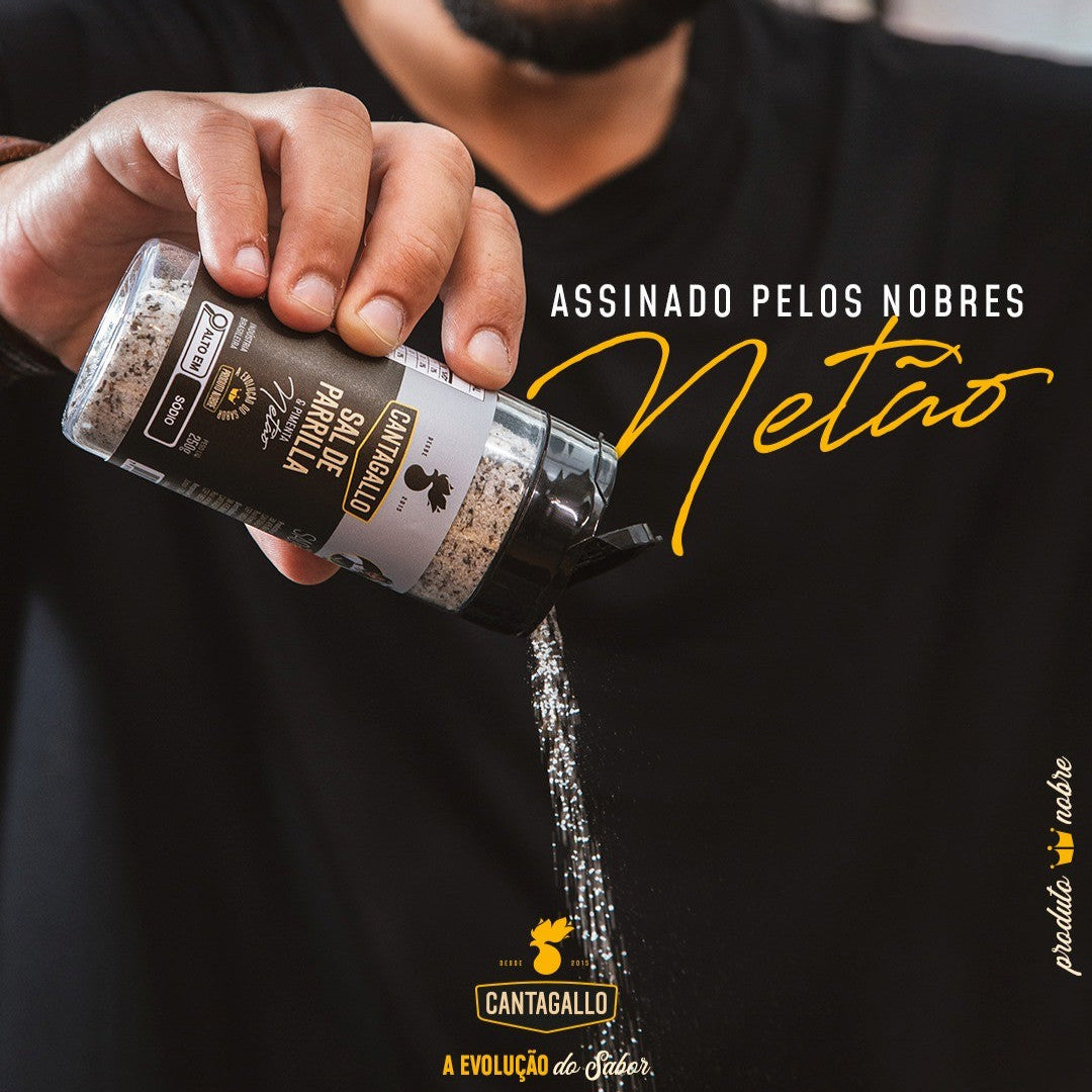 Parrilla Sal y Pimienta CantaGallo de Netão 250g