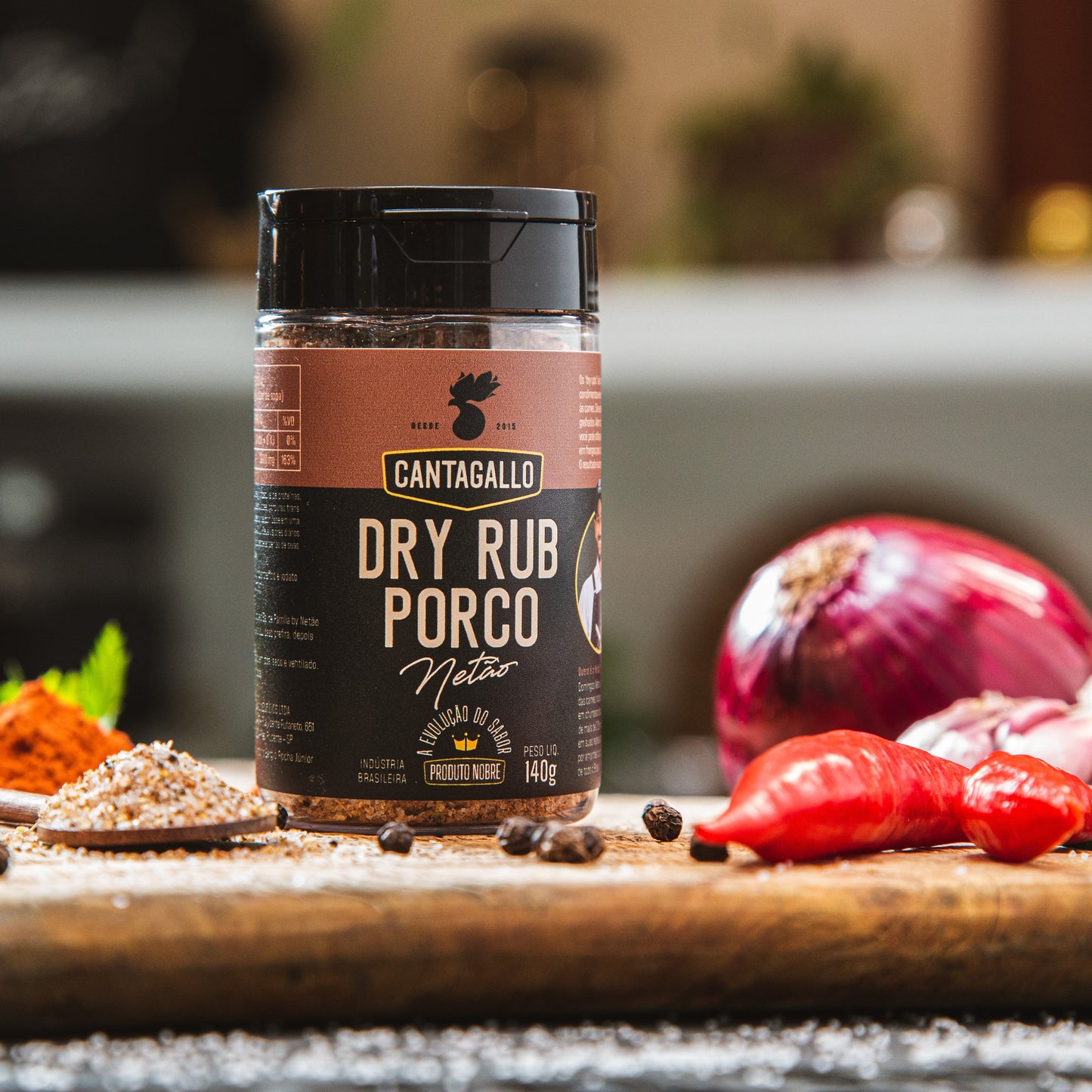 Dry Rub Porco - CantaGallo by Netão 140g