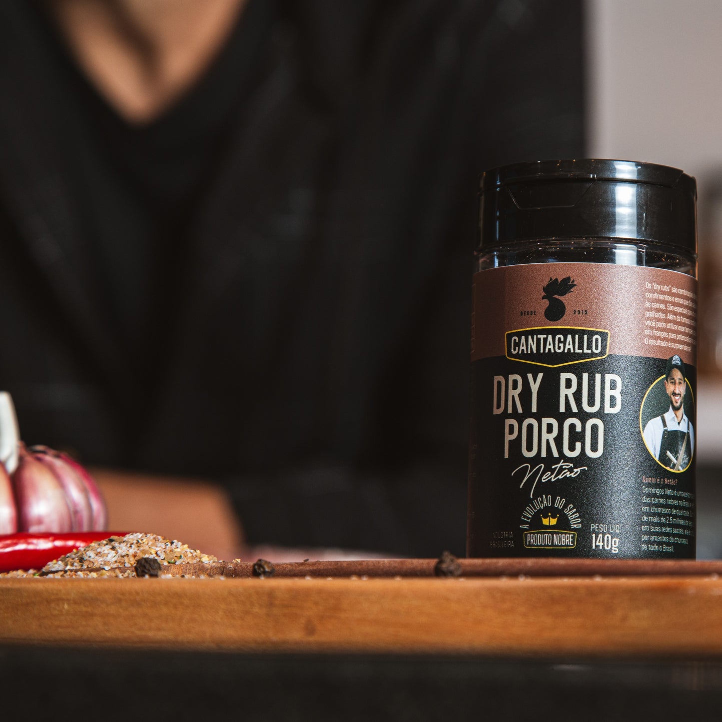 Dry Rub Porco - CantaGallo by Netão 140g