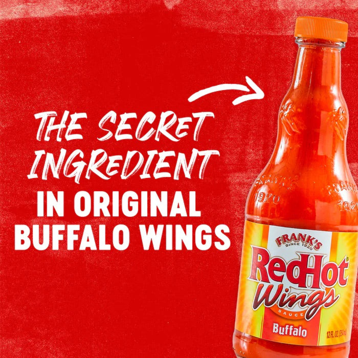 Salsa picante para alitas de búfalo Frank's RedHot®, 148 ml