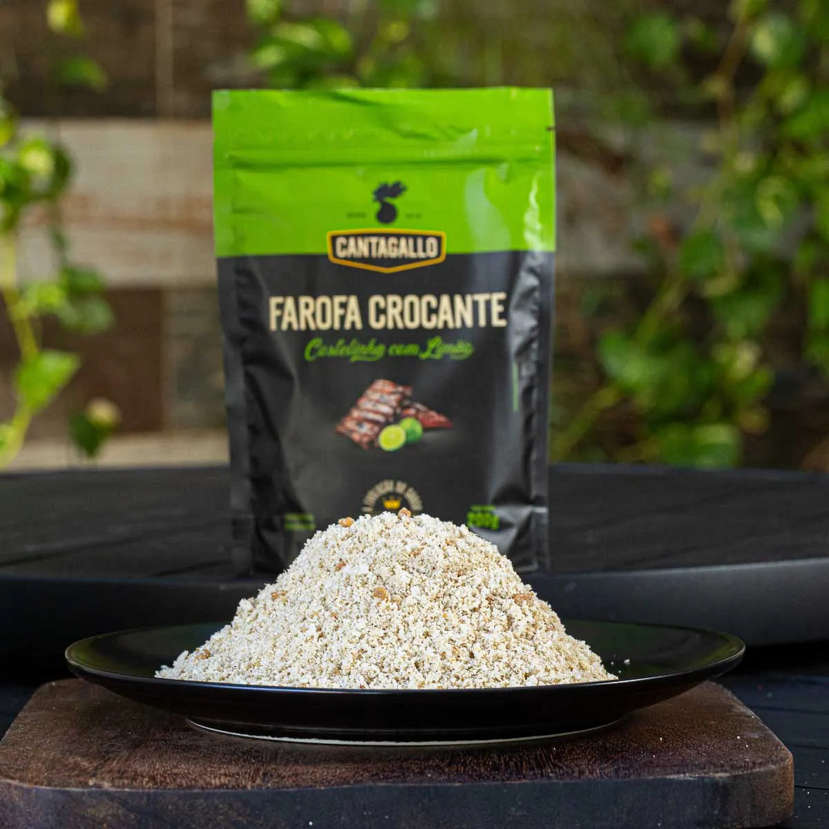Farofa Crocante Costelinha com Limão CantaGallo 200g