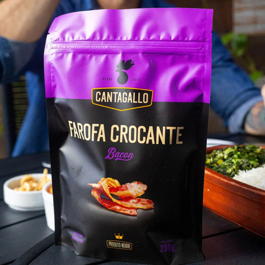 Farofa Crocante de Bacon CantaGallo 200g