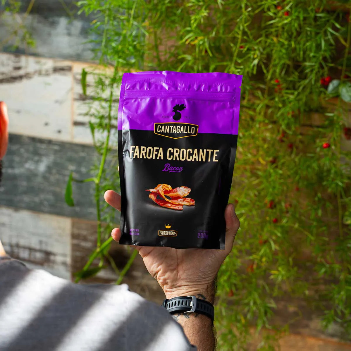 Farofa Crocante de Bacon CantaGallo 200g