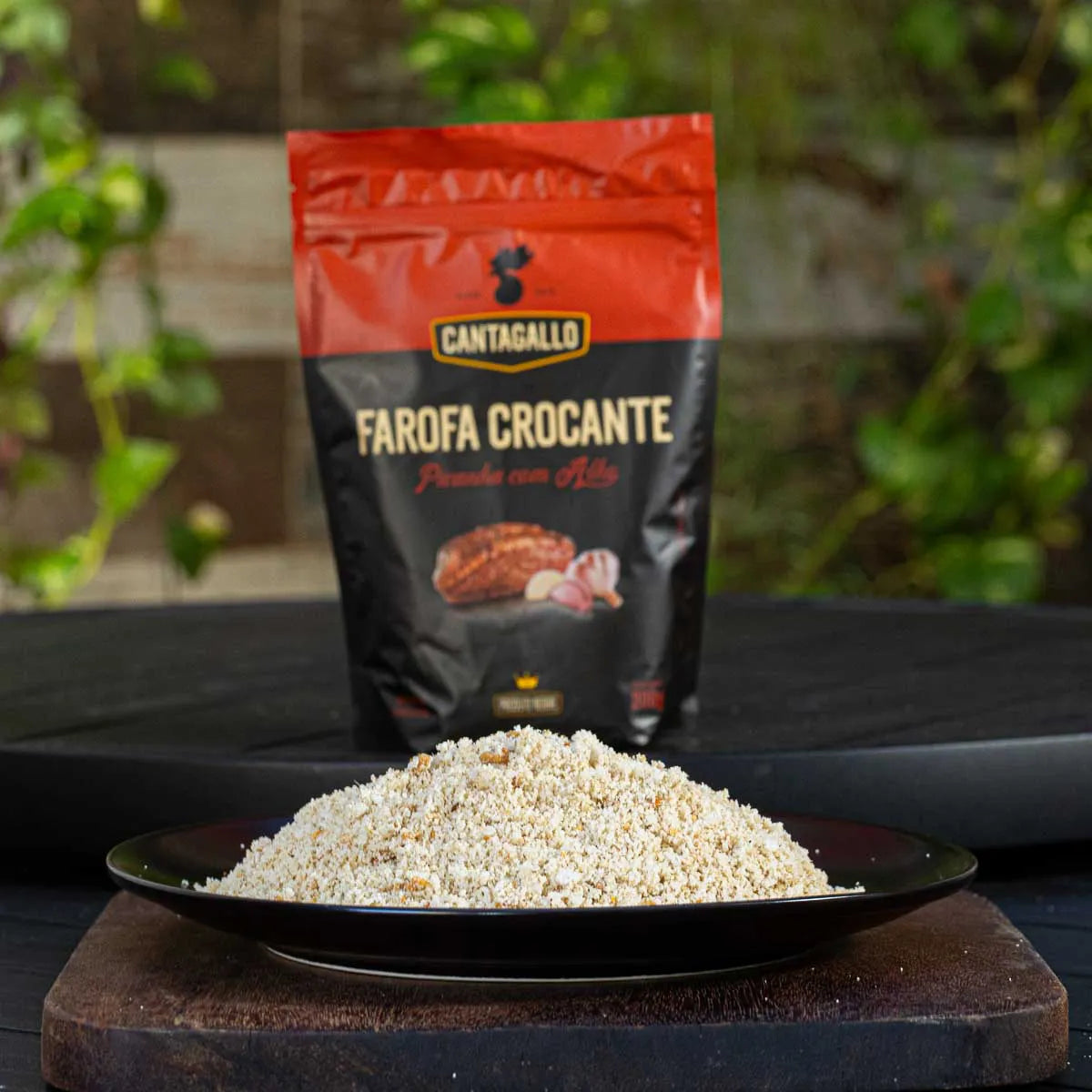 Farofa Crocante de Picanha com Alho CantaGallo 200g