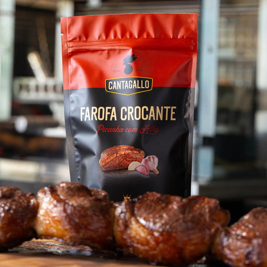Farofa Crocante de Picanha com Alho CantaGallo 200g