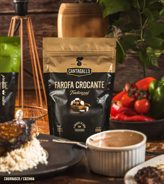 Farofa Crocante Tradicional CantaGallo 200g
