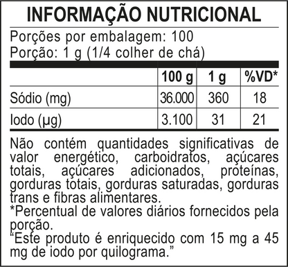 Flor De Sal De Mossoró CantaGallo 100g Netão