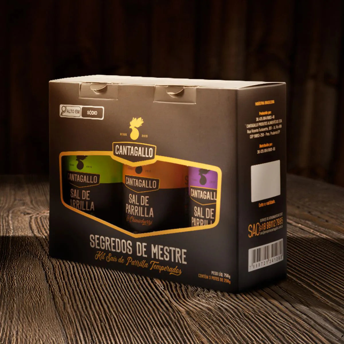 Kit Segredos de Mestre CantaGallo 250G