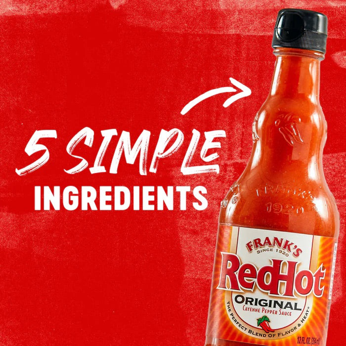 Frank’s RedHot Original Cayenne Pepper Hot Sauce – 148ml