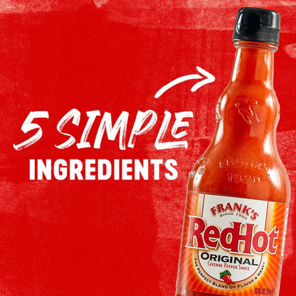 Frank’s RedHot Original Cayenne Pepper Hot Sauce – 148ml