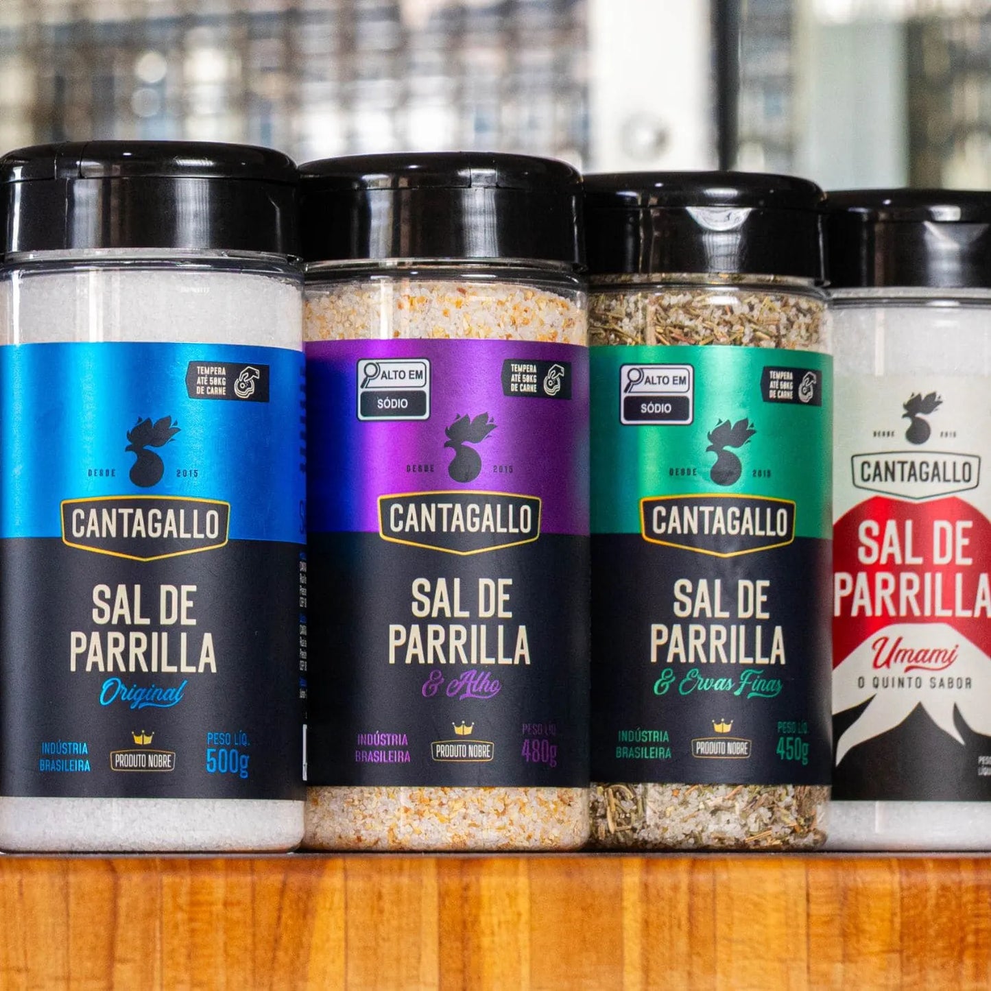 Parrilla and Garlic Salt CantaGallo 250g
