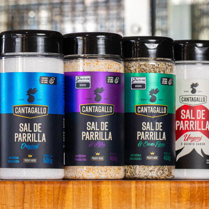 Parrilla and Garlic Salt CantaGallo 250g