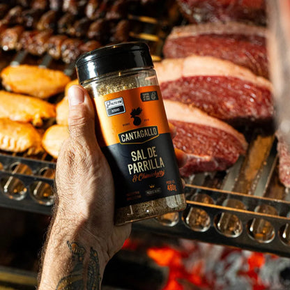 Sal de Parrilla e Chimichurri CantaGallo 480G - Pote