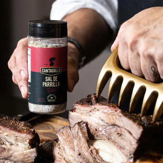Sal de Parrilla Pimenta e Alho CantaGallo by Netão 250g