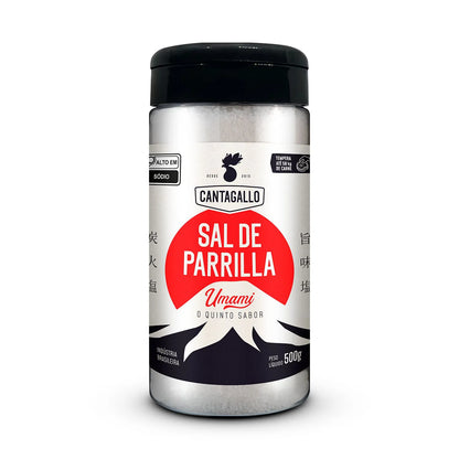 Sal de Parrilla Umami (Quinto Sabor) CantaGallo 500G - Pote