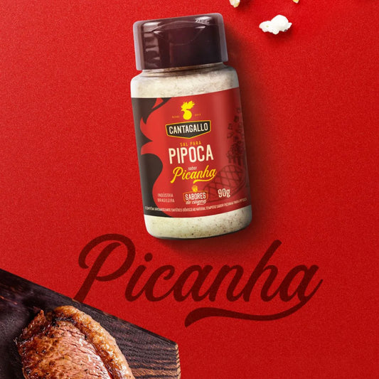 Sal para Pipoca Sabor Picanha CantaGallo 90g