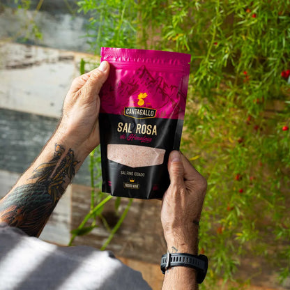 Sal Rosa do Himalaia Fino CantaGallo 500g