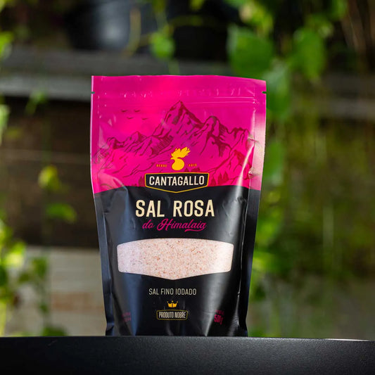 Sal Rosa do Himalaia Fino CantaGallo 500g